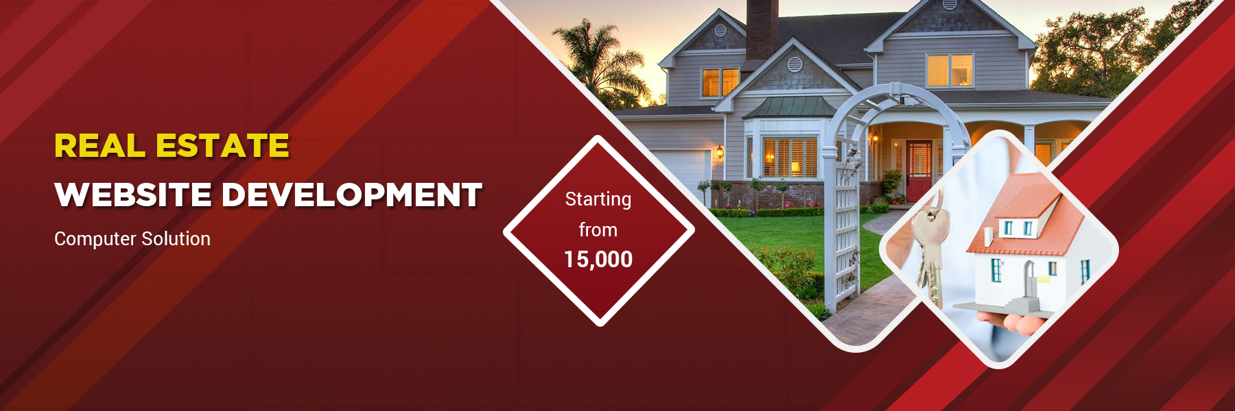 real estate website development